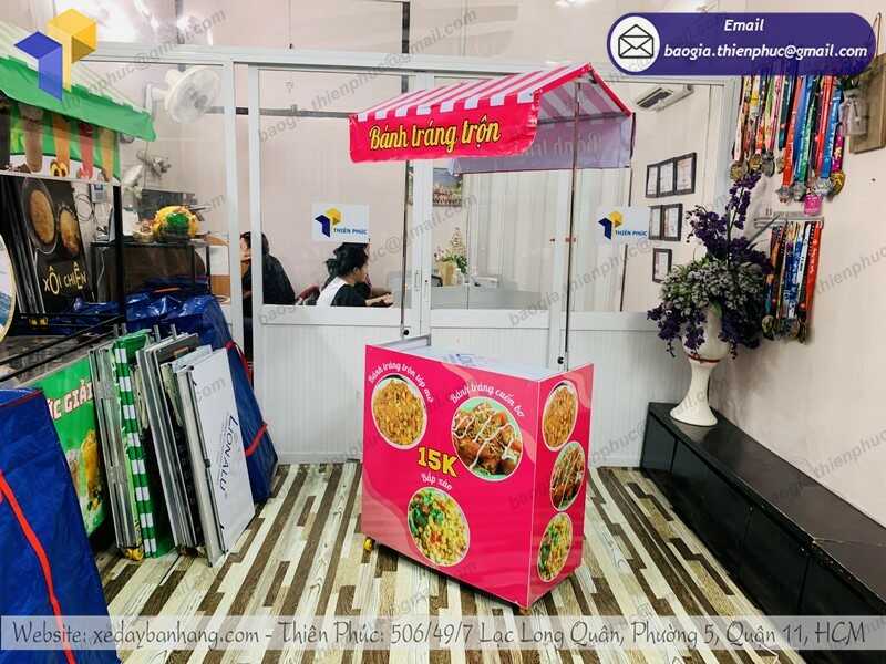 xe lắp ráp bán bánh tráng trộn rẻ