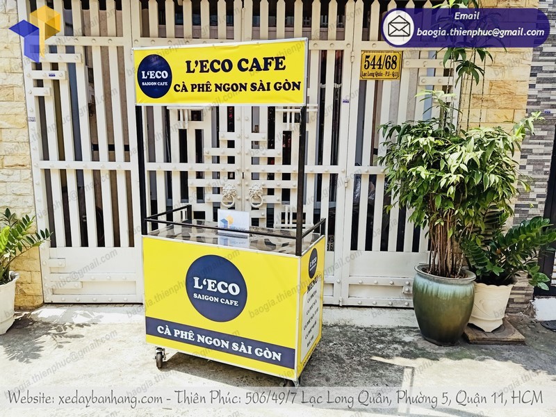 xe bán cà phê lưu động chất lượng
