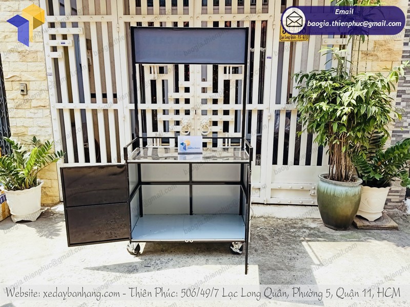 xe bán cà phê lưu động tphcm