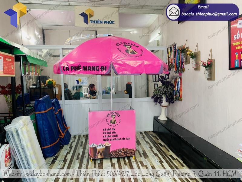 xe bán cà phê lưu động tphcm
