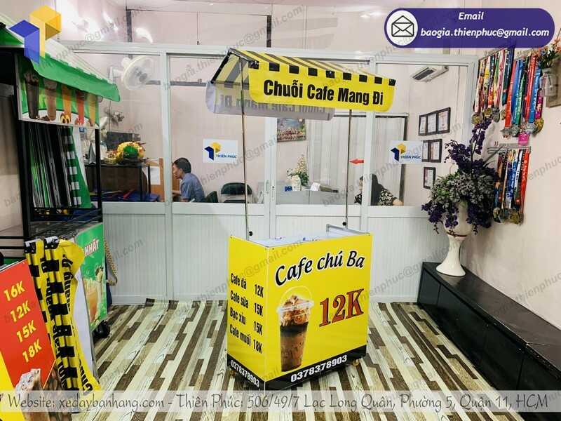 Xe lưu động bán cà phê 