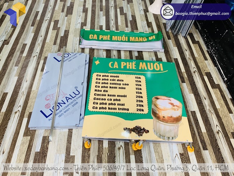 xe bán cà phê mini rẻ