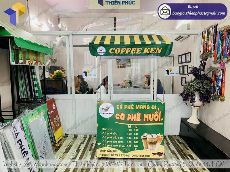 xe di động bán cà phê muối rẻ
