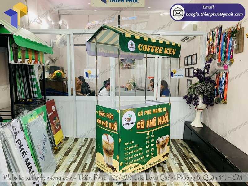 xe di động bán cà phê muối tphcm