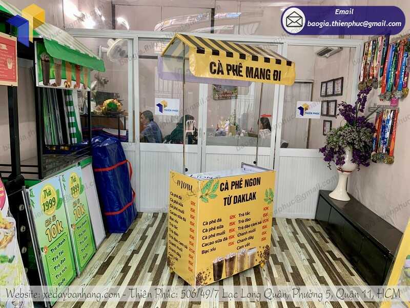 xe di động bán cà phê rẻ