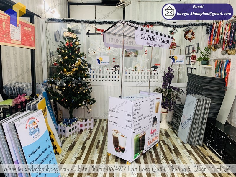 xe bán café lắp ráp uy tín
