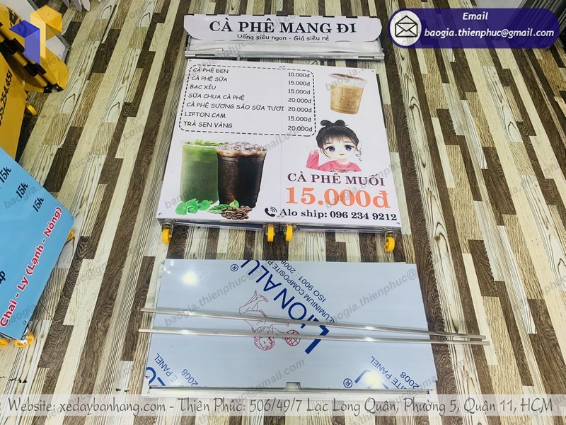 xe bán café take away đẹp