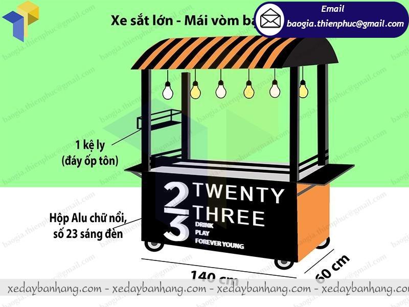 xe bán cà phê dạo