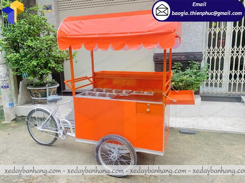 xe đạp bán chè di động đà nẵng