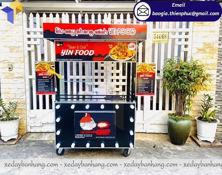 xe bán thức ăn nhanh giá rẻ