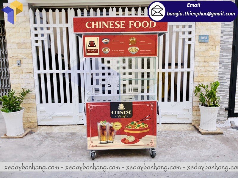 xe bán thức ăn trung hoa