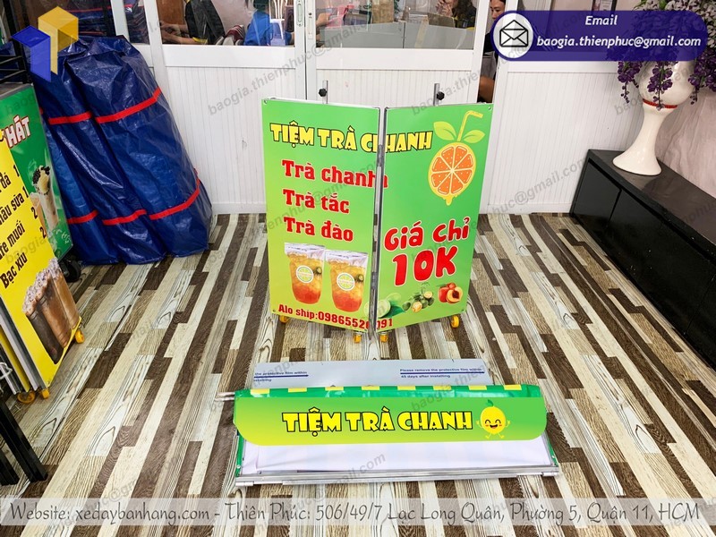  xe tháo lắp bán trà chanh tphcm