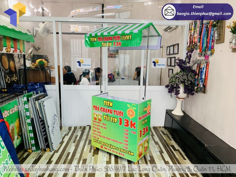 xe di động bán trà sữa uy tín