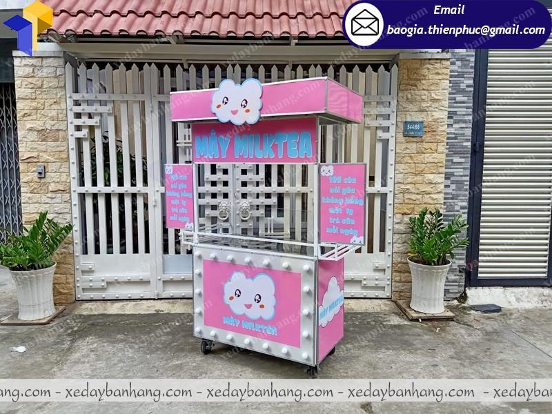 xe bán trà sữa đẹp