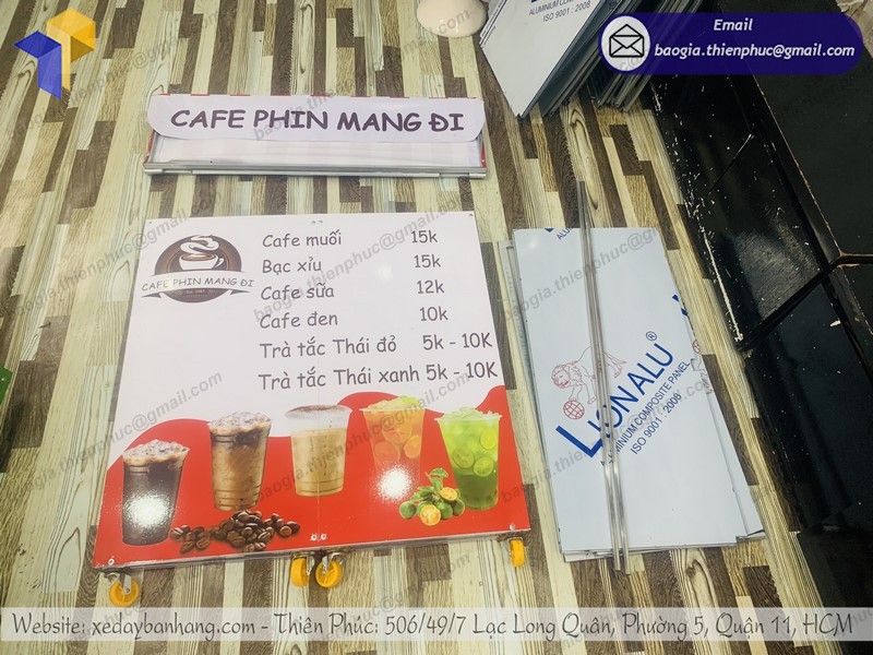 xe cà phê mini lưu động uy tín