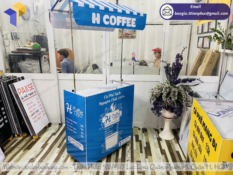 xe cà phê take away đẹp