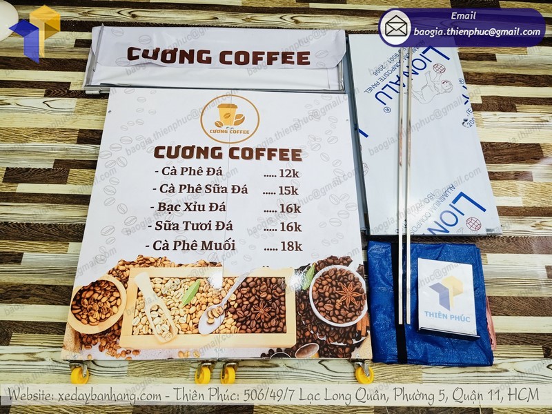 xe cà phê take away rẻ