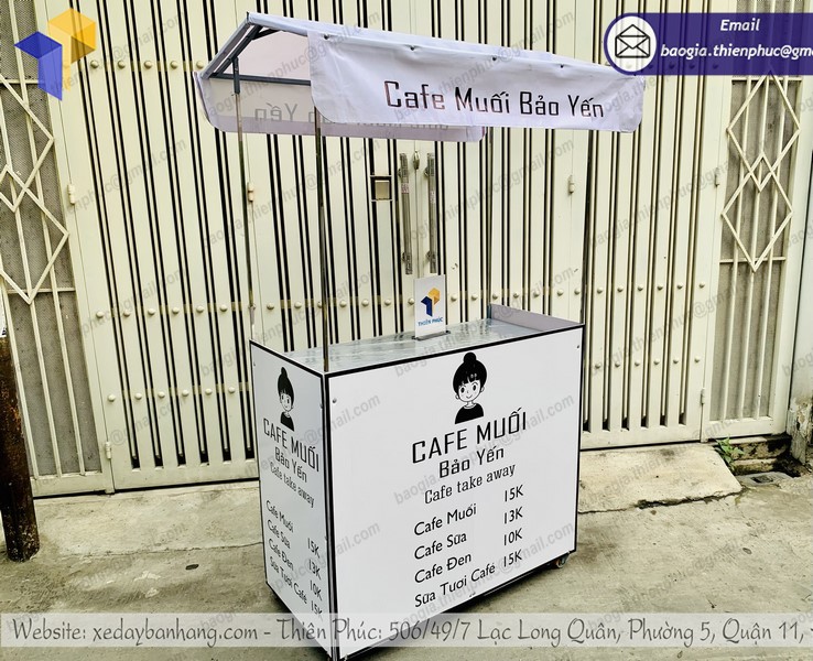 xe cafe muối take away rẻ