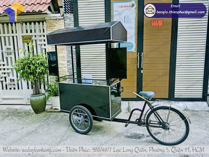 xe đạp bán cafe nguyên chất đẹp