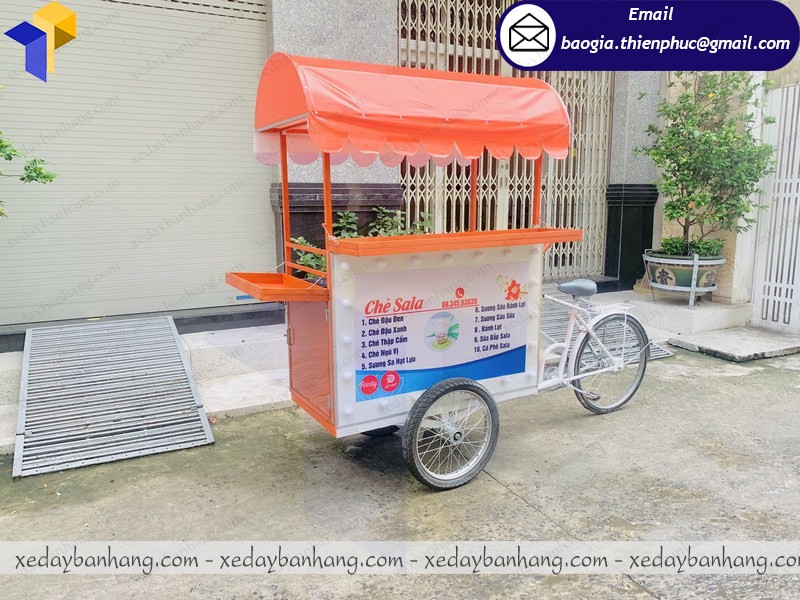 xe đạp bán chè di động ở hcm