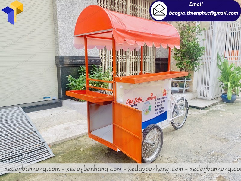 xe đạp bán chè di động nha trang