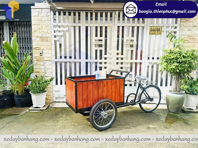 xe đạp bán hàng rong đẹp