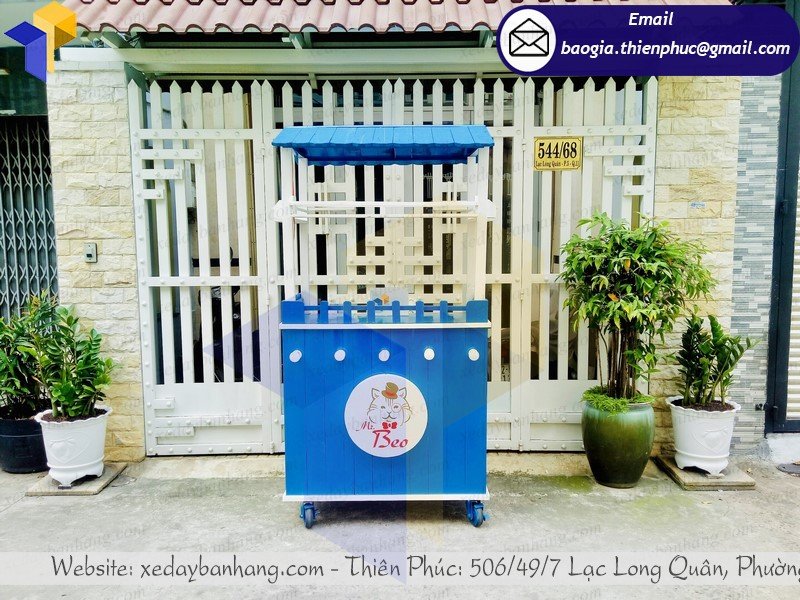 xe gỗ bán sinh tố giá bao nhiêu