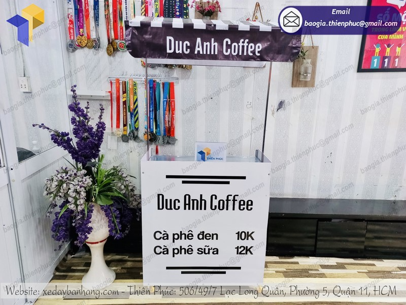 xe lắp ráp bán cafe dạo giá rẻ