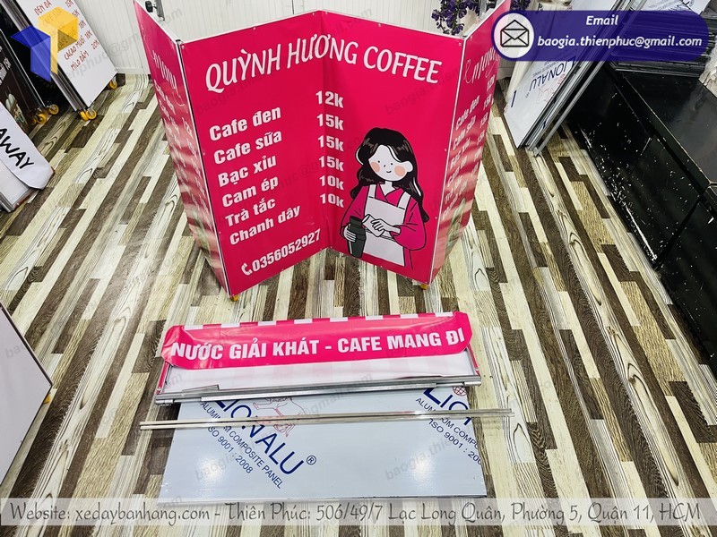 xe lắp ráp bán cafe dạo uy tín