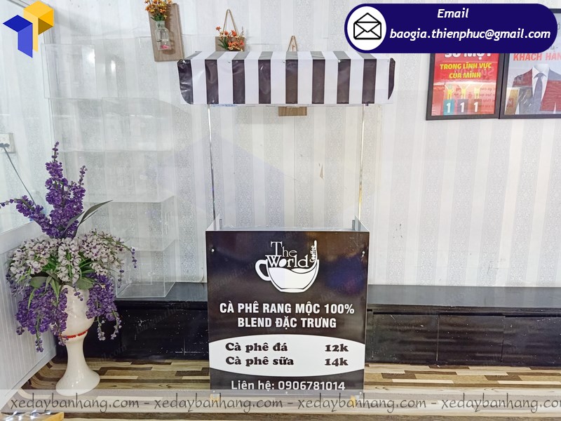 xe lắp ráp bán cafe