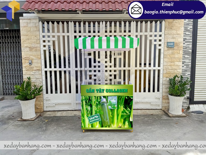 xe lắp ráp bán cần tây collagen