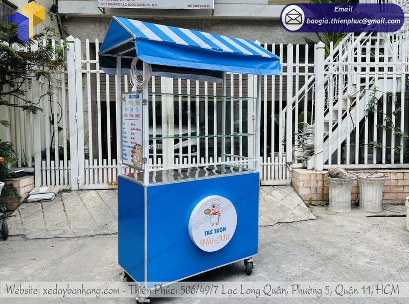 xe sắt bán tré trộn