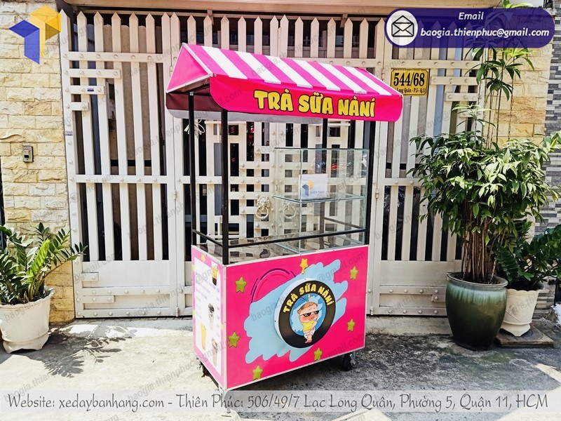 xe trà sữa mang đi rẻ