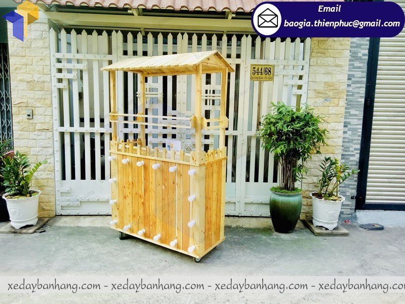 xưởng đóng tủ gỗ bán nước cam lưu động