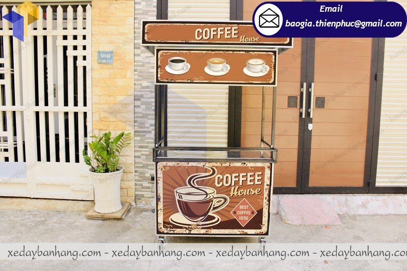 xưởng đóng xe bán cà phê đẹp