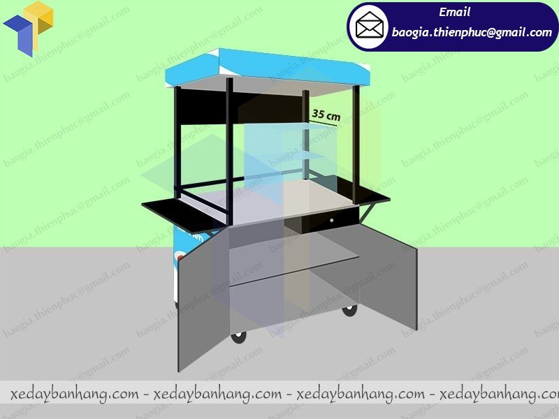 xưởng đóng xe cá viên chiên giá rẻ