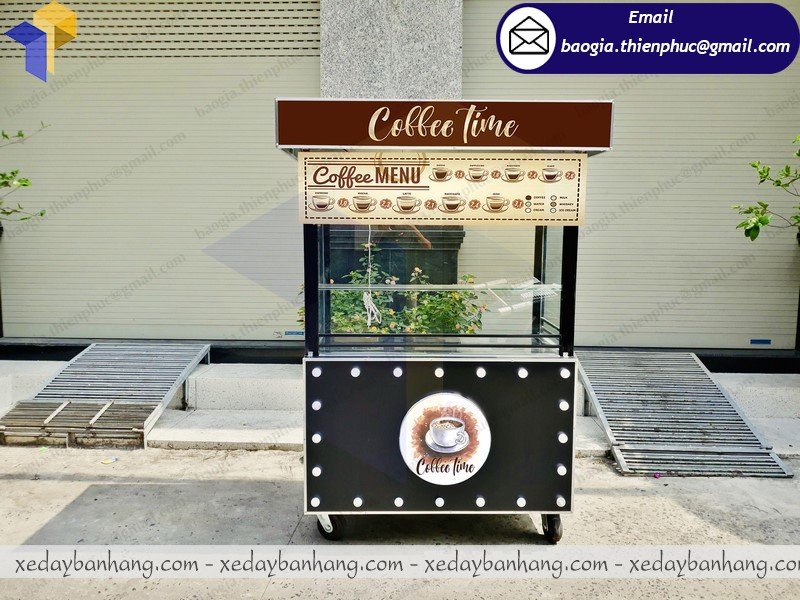 xưởng đóng xe đẩy bán cafe đẹp