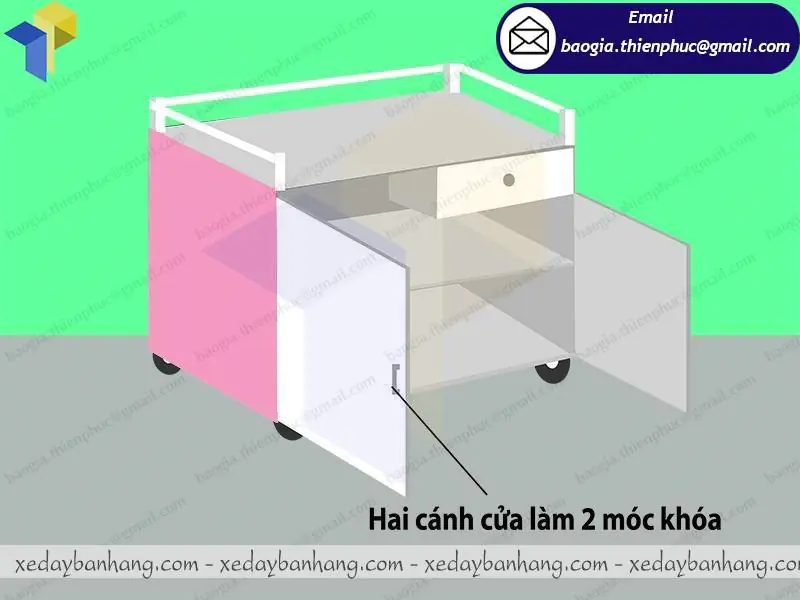 xưởng quầy bán hàng dễ thương